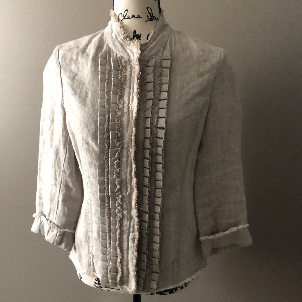Philippe Alec linen jacket